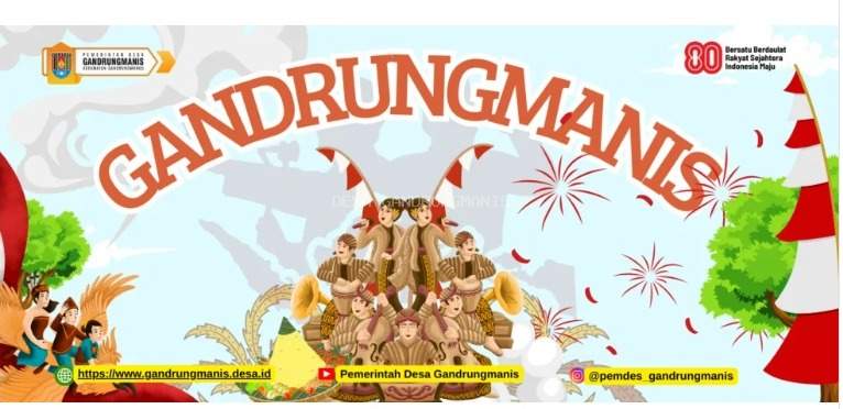 Semarak Karnaval Menghidupkan Tradisi dan Semangat HUT RI KE 80 Desa Gandrungmanis
