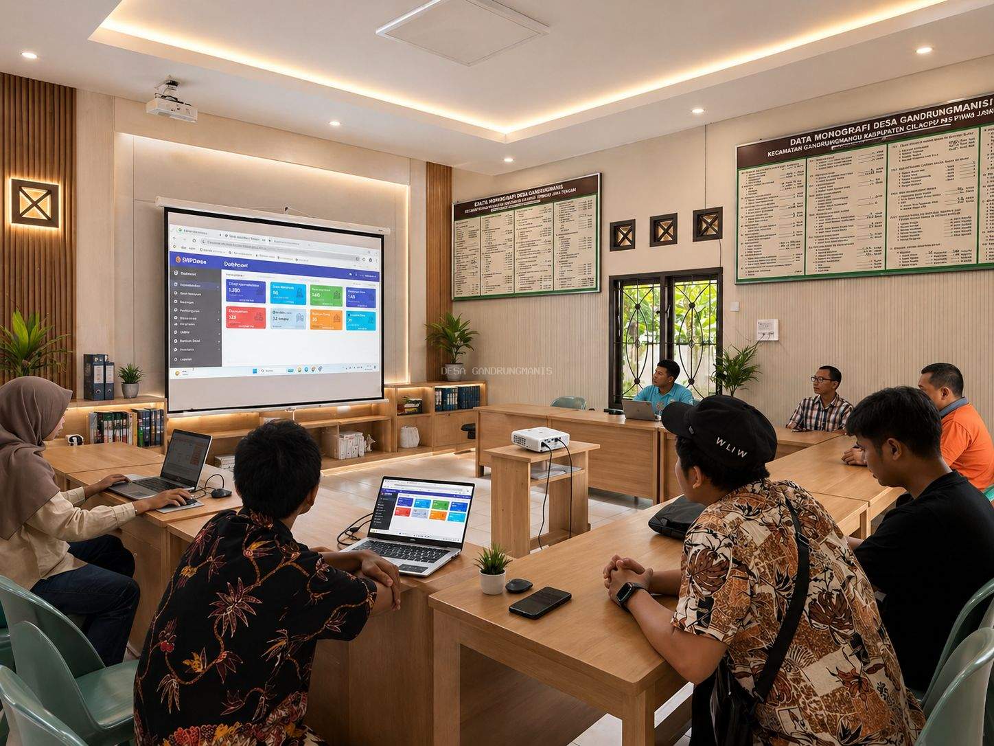 ADA YANG BARU !!! PELAYANAN DESA GANDRUNGMANIS BISA SECARA 