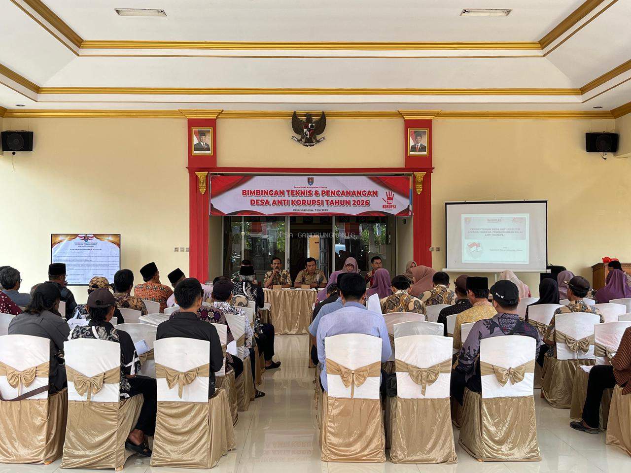 BIMBINGAN TEKNIS & PENCANANGAN DESA ANTI KORUPSI TAHUN 2026